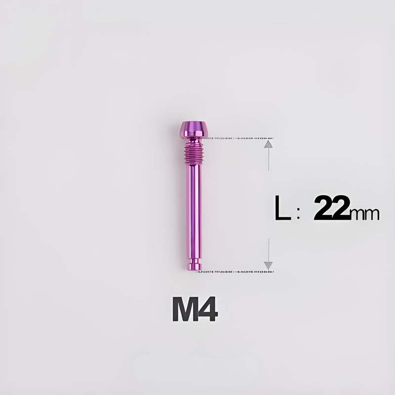 M4xL22/L23/L26mm Magura MT4/5/7/8 Mountain Bike Titanium Brake Pad Bolts