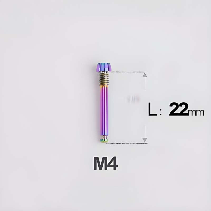 M4xL22/L23/L26mm Magura MT4/5/7/8 Mountain Bike Titanium Brake Pad Bolts