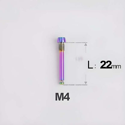 M4xL22/L23/L26mm Magura MT4/5/7/8 Mountain Bike Titanium Brake Pad Bolts