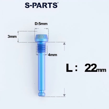 M4xL22/L23/L26mm Magura MT4/5/7/8 Mountain Bike Titanium Brake Pad Bolts