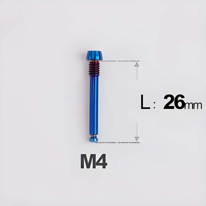 M4xL22/L23/L26mm Magura MT4/5/7/8 Mountain Bike Titanium Brake Pad Bolts