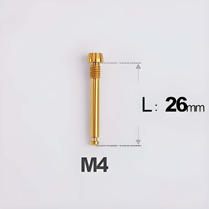 M4xL22/L23/L26mm Magura MT4/5/7/8 Mountain Bike Titanium Brake Pad Bolts