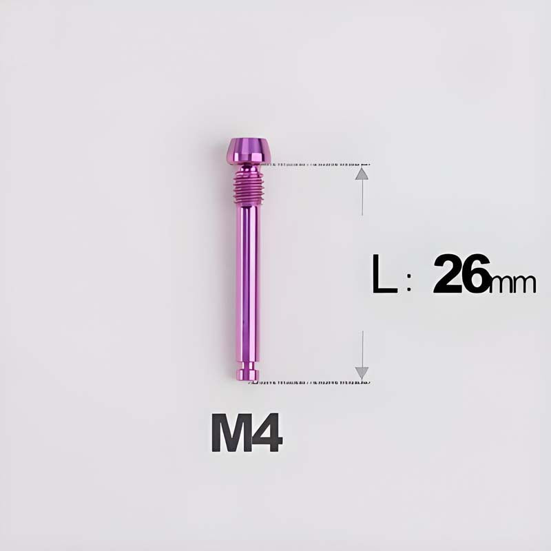 M4xL22/L23/L26mm Magura MT4/5/7/8 Mountain Bike Titanium Brake Pad Bolts
