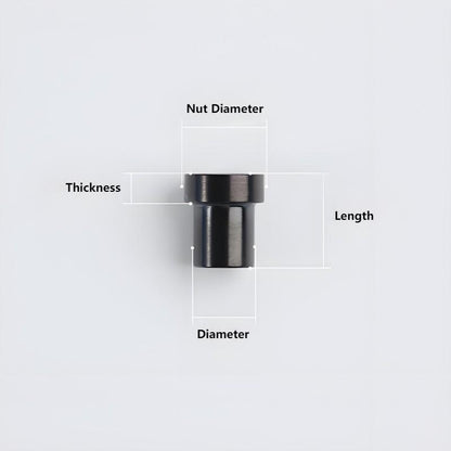 M5 Titanium Locknuts Ti Lock Nuts for Mountain and Road Bikes