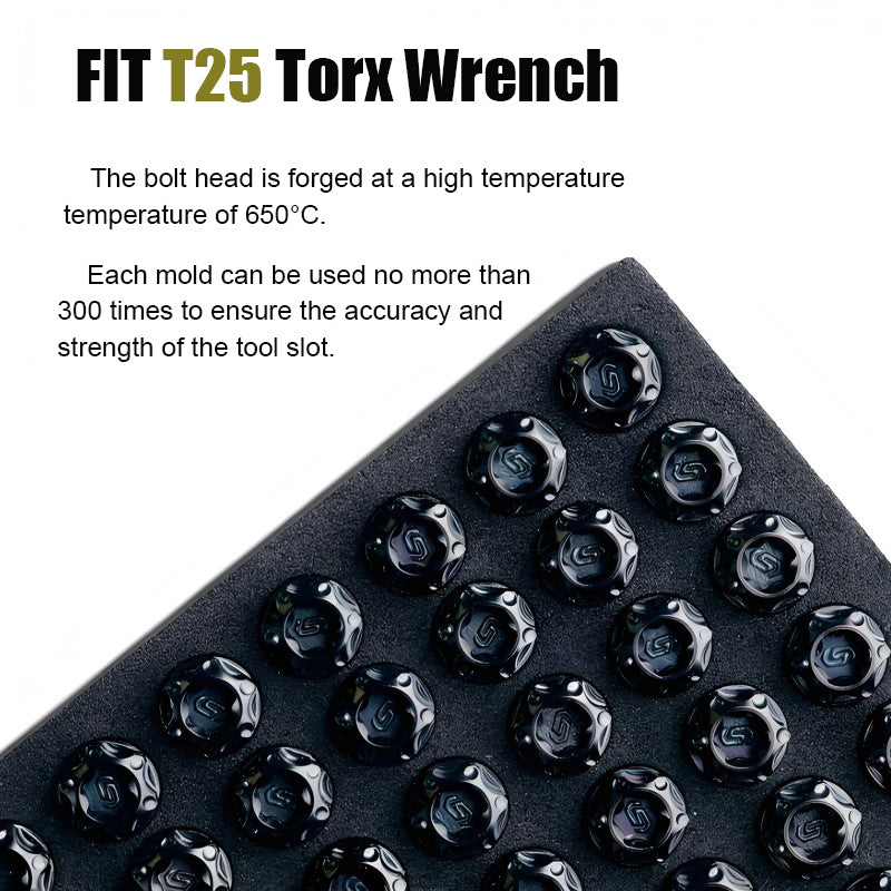 M5 X L35 - 95MM Titanium Bolts For Motorcycle & Bike