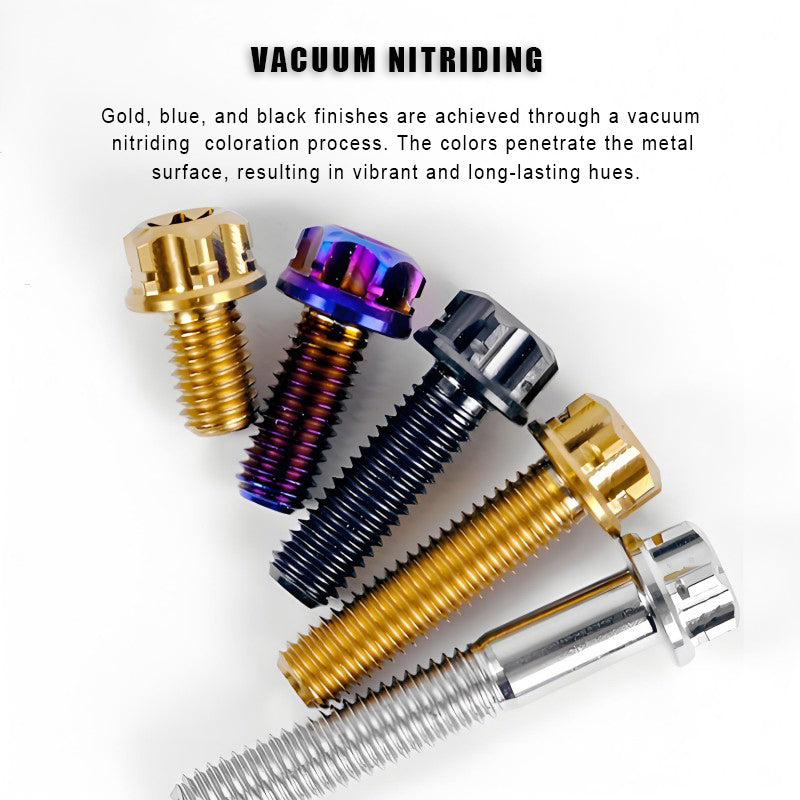 M5 X L35 - 95MM Titanium Bolts For Motorcycle & Bike