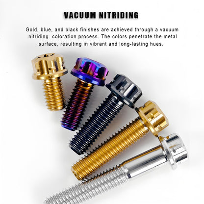 M5 X L35 - 95MM Titanium Bolts For Motorcycle & Bike