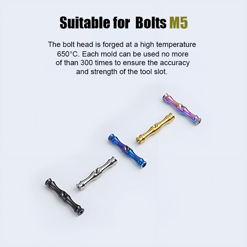 Titanium Road Bike Saddle Clamp Yoke for M5 Bolts
