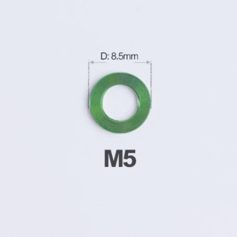 M3/M4/M5/M6 Titanium Flat Washers for Road and Mountain Bikes
