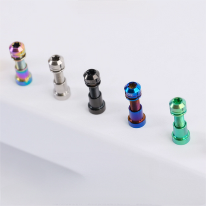 M5 Titanium Locknuts Ti Lock Nuts for Mountain and Road Bikes