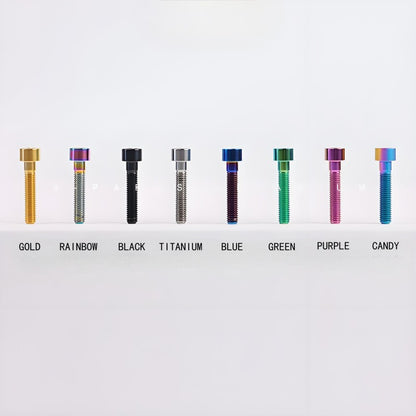 M5*30 35 40 45 50MM Titanium Bolts For Bicycle Stem