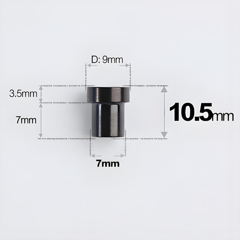 M5 Titanium Locknuts Ti Lock Nuts for Mountain and Road Bikes