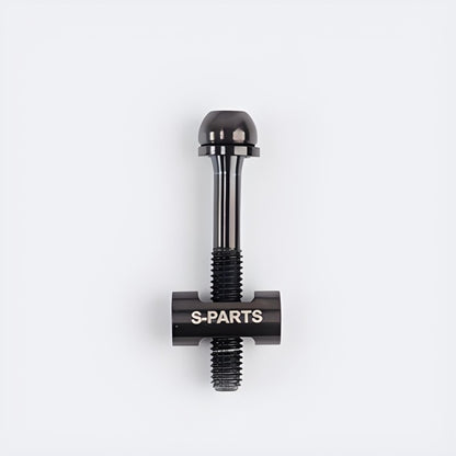 M5x30-47mm Titanium Bolt, Washer & Nut Set for Road Bike Seatpost