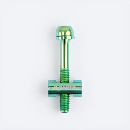 M5x30-47mm Titanium Bolt, Washer & Nut Set for Road Bike Seatpost