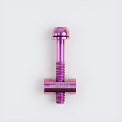 M5x30-47mm Titanium Bolt, Washer & Nut Set for Road Bike Seatpost