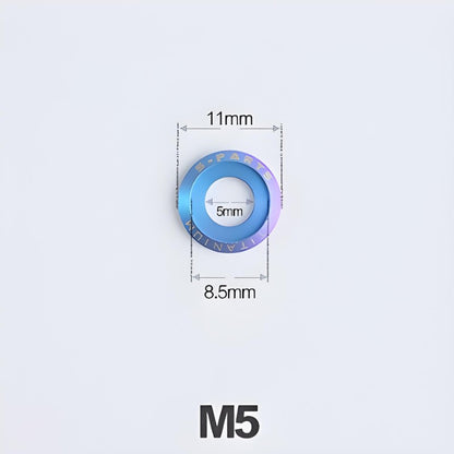 M4-M12 Titanium Washers for Motorcycle & Electric Scooters