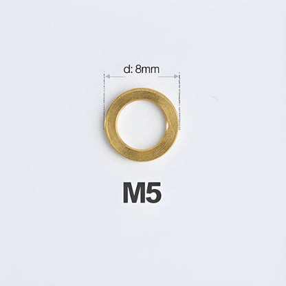 M3/M4/M5/M6 Titanium Flat Washers for Road and Mountain Bikes