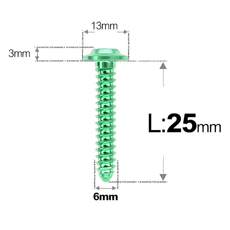 M6 X L16 - 55mm Titanium Button Head Screws For Electric Scooter & Motorcycle Body Panels-HD13