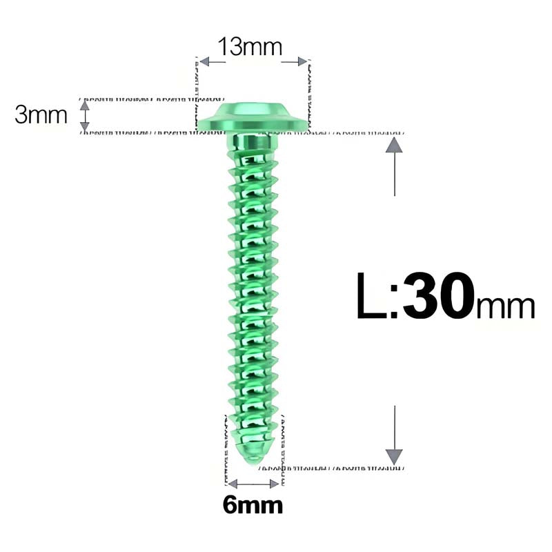 M6 X L16 - 55mm Titanium Button Head Screws For Electric Scooter & Motorcycle Body Panels-HD13