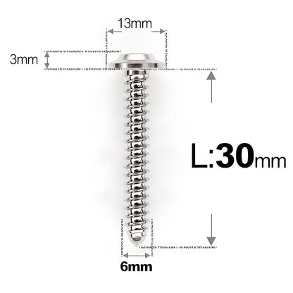 M6 X L16 - 55mm Titanium Button Head Screws For Electric Scooter & Motorcycle Body Panels-HD13