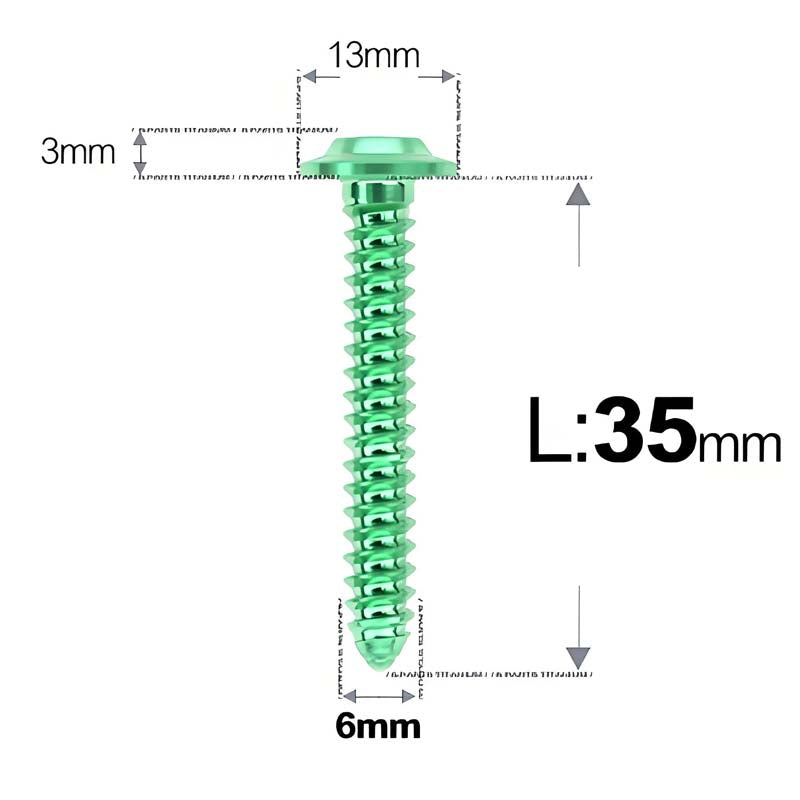 M6 X L16 - 55mm Titanium Button Head Screws For Electric Scooter & Motorcycle Body Panels-HD13