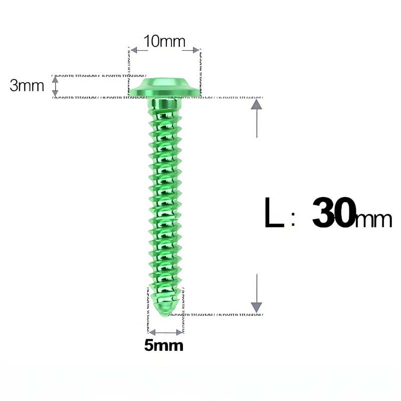 M5 X L10 - 35mm Titanium Button Head Screws For Electric Vehicle & Motorcycle Body Panels-HD10