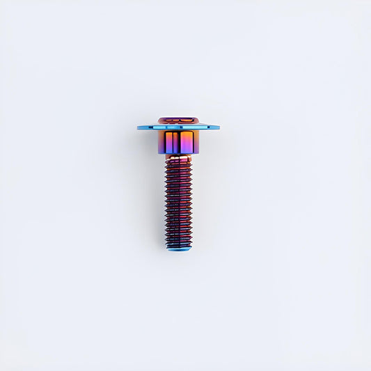 M5x10-36.5mm Titanium Shoulder Bolts for Motorcycle - Blue