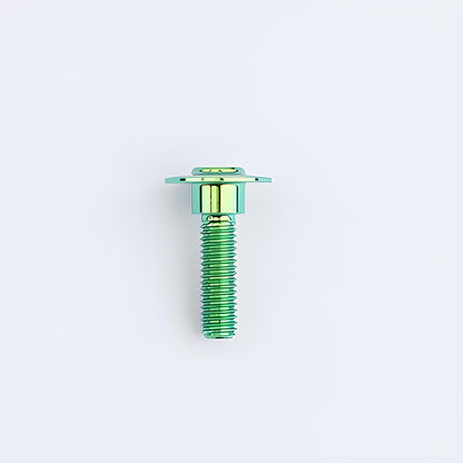 M5x10-36.5mm Titanium Shoulder Bolts for Motorcycle - Green