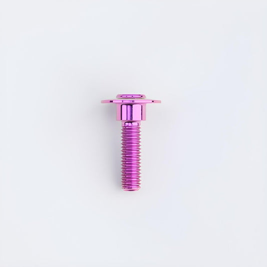 M5x10-36.5mm Titanium Shoulder Bolts for Motorcycle - Purple
