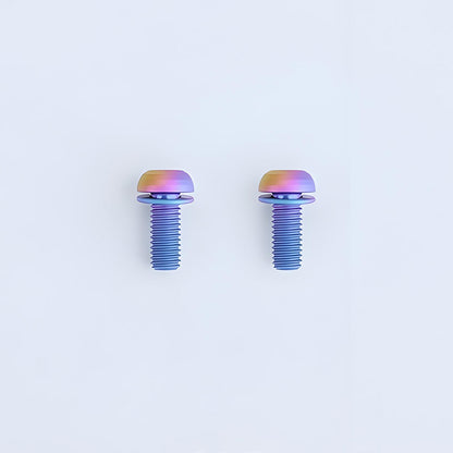 M5x12MM Hollow Titanium Bottle Cage Bolts – Button Head Screws for MTB & Road Bikes