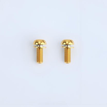 M5x12MM Hollow Titanium Bottle Cage Bolts – Button Head Screws for MTB & Road Bikes