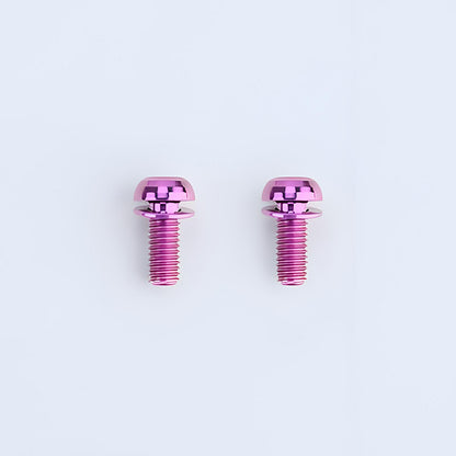 M5x12MM Hollow Titanium Bottle Cage Bolts – Button Head Screws for MTB & Road Bikes