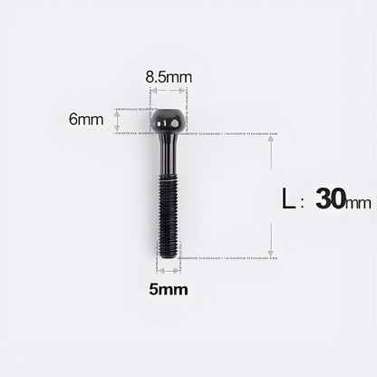 M5x30 35 41 47mm Titanium Seatpost Bolts & Nuts for Road Bikes