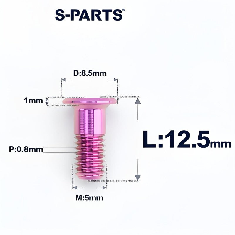M4/M5 Titanium Derailleur Pulley Bolts for Shimano XT/XTR/Dura-Ace/Ultegra & SRAM