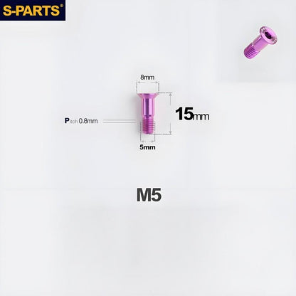 M4/M5 Titanium Derailleur Pulley Bolts for Shimano XT/XTR/Dura-Ace/Ultegra & SRAM