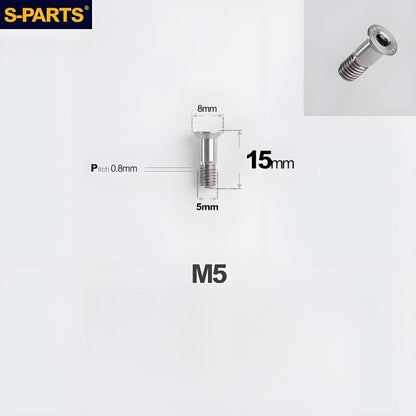 M4/M5 Titanium Derailleur Pulley Bolts for Shimano XT/XTR/Dura-Ace/Ultegra & SRAM