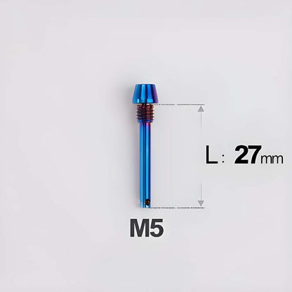 M5xL27mm Shimano MT4/5/7/8 Mountain Bike Titanium Brake Pad Bolts