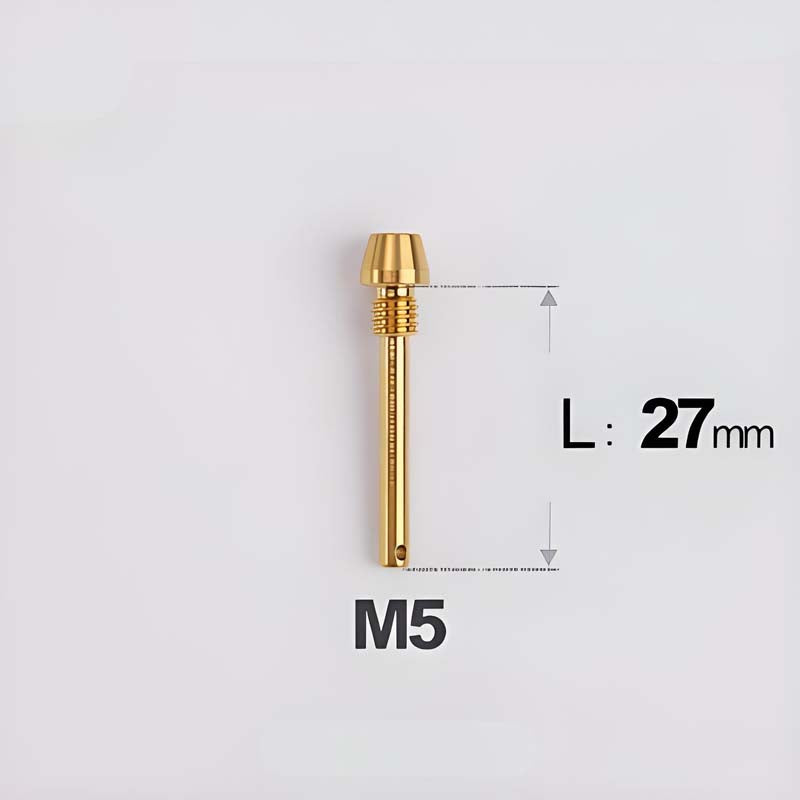 M5xL27mm Shimano MT4/5/7/8 Mountain Bike Titanium Brake Pad Bolts