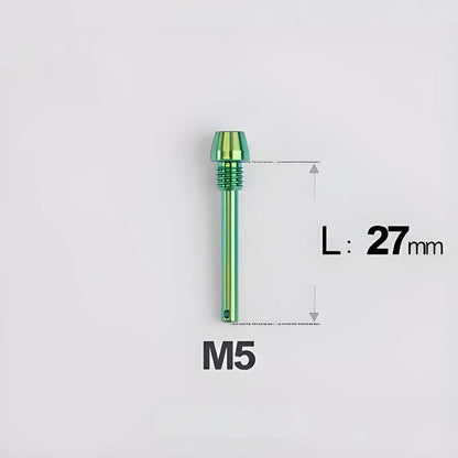 M5xL27mm Shimano MT4/5/7/8 Mountain Bike Titanium Brake Pad Bolts