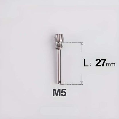 M5xL27mm Shimano MT4/5/7/8 Mountain Bike Titanium Brake Pad Bolts