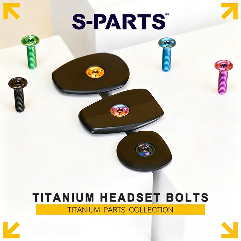 M6 Titanium Headset Top Cap & Expander Plug Bolt – Hollow & SL