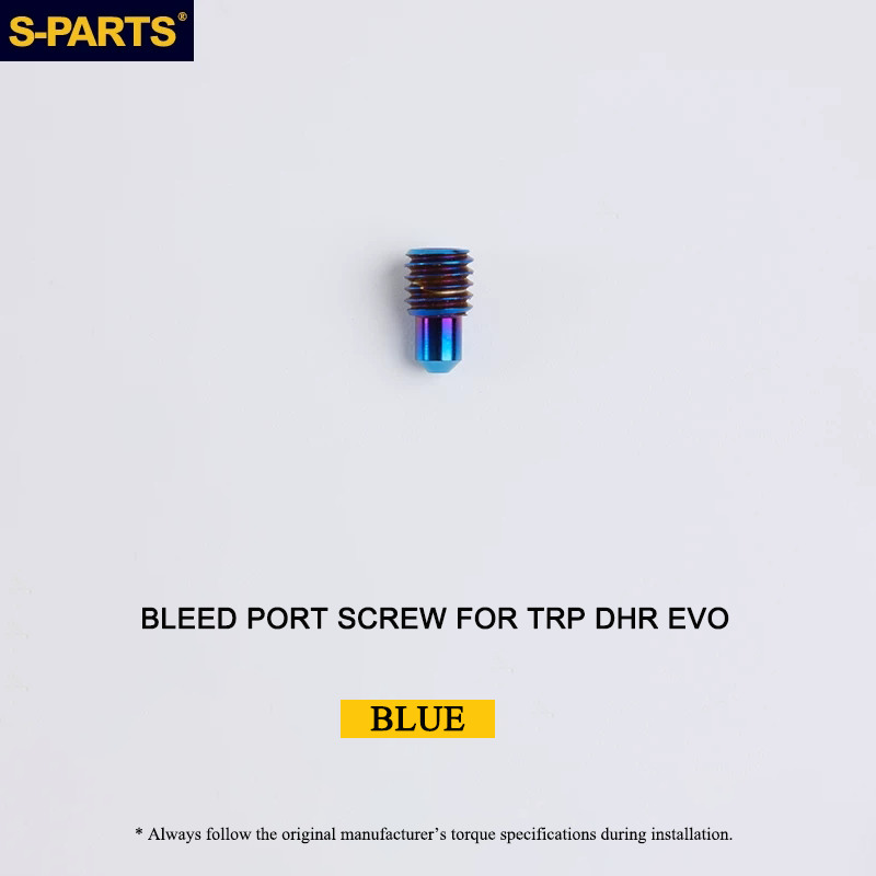 Titanium Bleed Port Plug (M6 × 10mm) for TRP DHR EVO Disc Brake - 3mm Hex