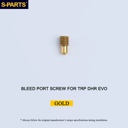 Titanium Bleed Port Plug (M6 × 10mm) for TRP DHR EVO Disc Brake - 3mm Hex