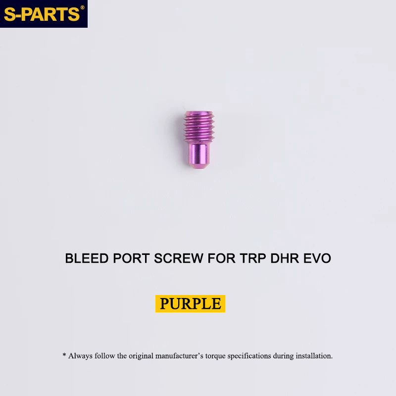Titanium Bleed Port Plug (M6 × 10mm) for TRP DHR EVO Disc Brake - 3mm Hex