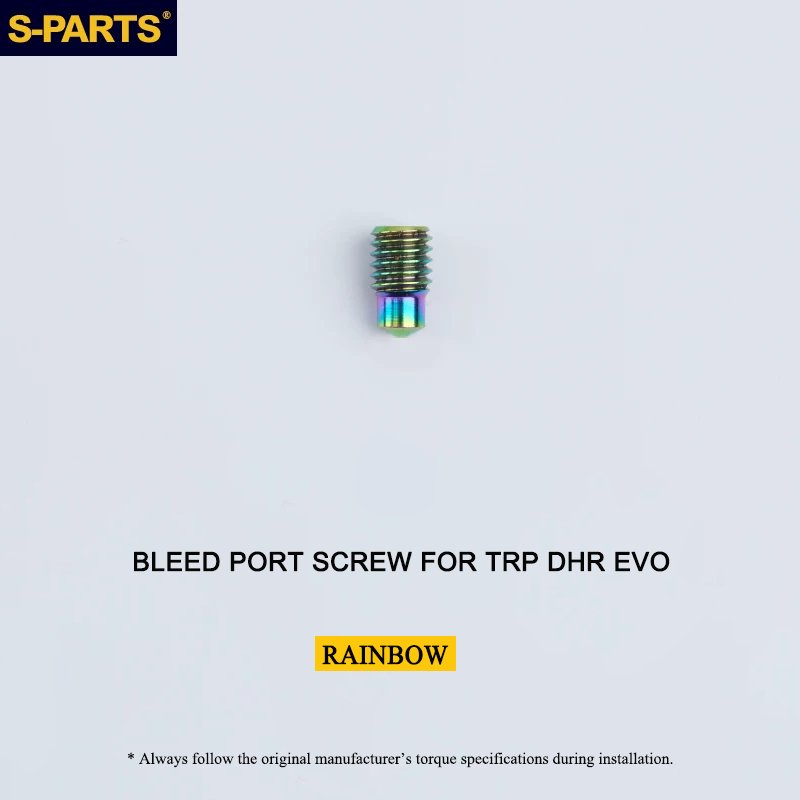 Titanium Bleed Port Plug (M6 × 10mm) for TRP DHR EVO Disc Brake - 3mm Hex