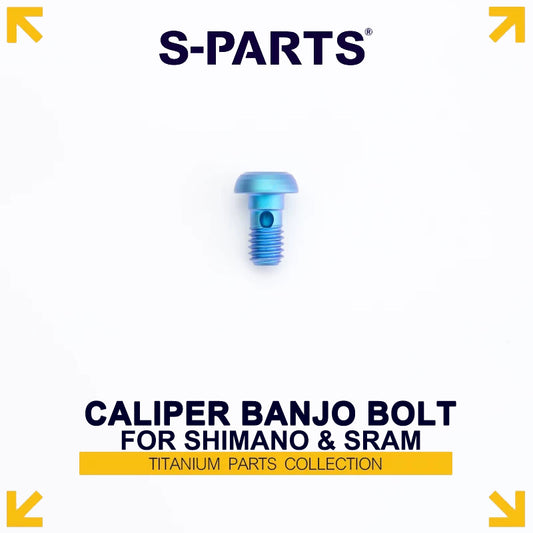 M6 x 11.5 Grade 5 Titanium Caliper Banjo Bolt for Shimano & SRAM