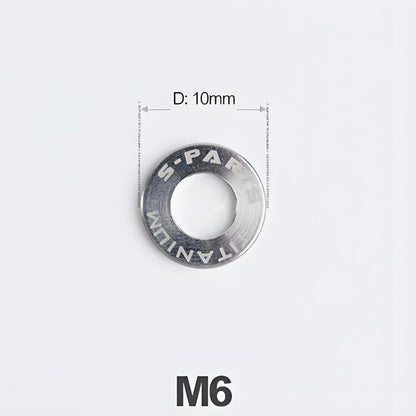 M6-M14 Titanium Washers for Motorcycle & Electric Scooters