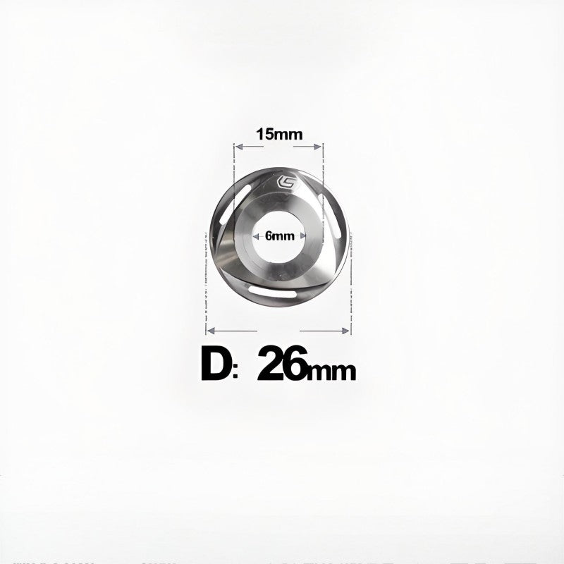 M6/M8/M10 Titanium Rotor Spacers for E-Scooter & Motorcycles