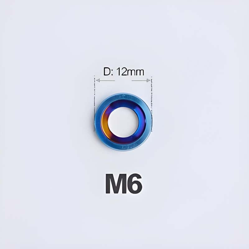M6 Magura MT4/5/7/8 Bike Titanium Caliper Fixing Washers