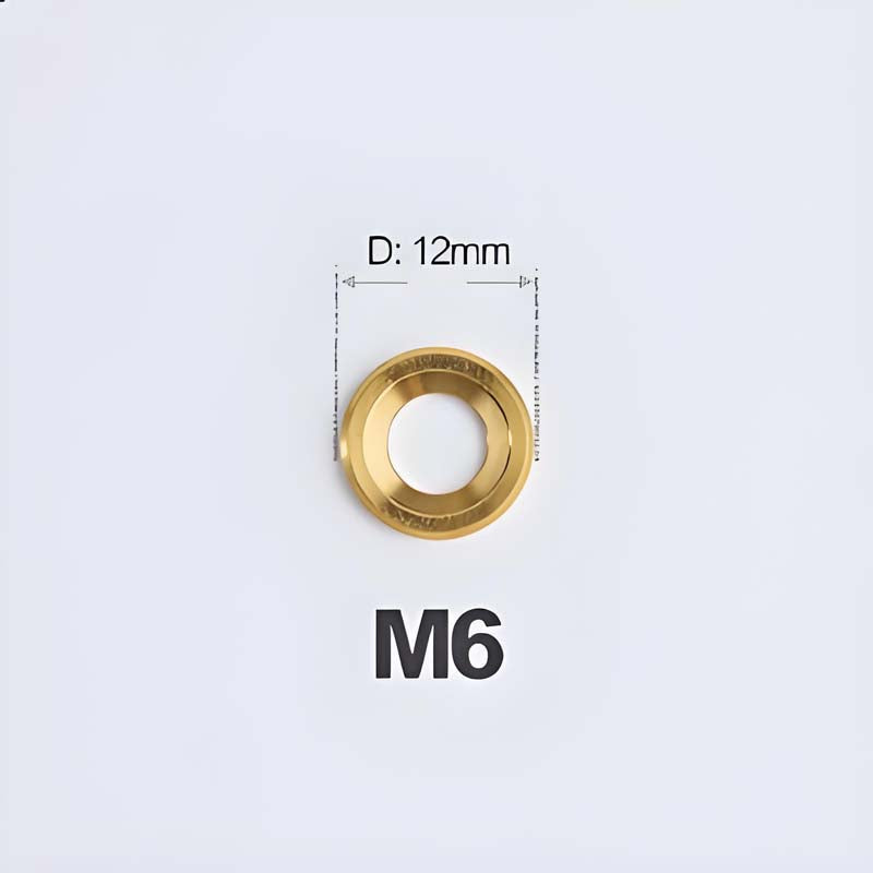 M6 Magura MT4/5/7/8 Bike Titanium Caliper Fixing Washers